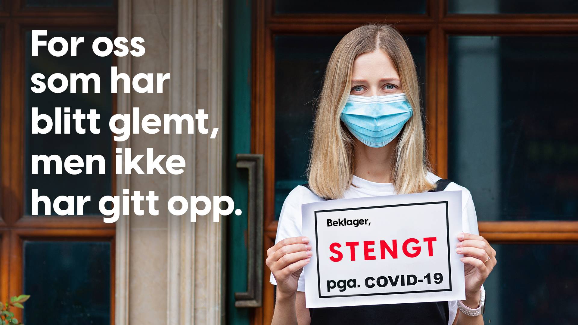 For oss som har blitt glemt, men ikke har gitt opp.
